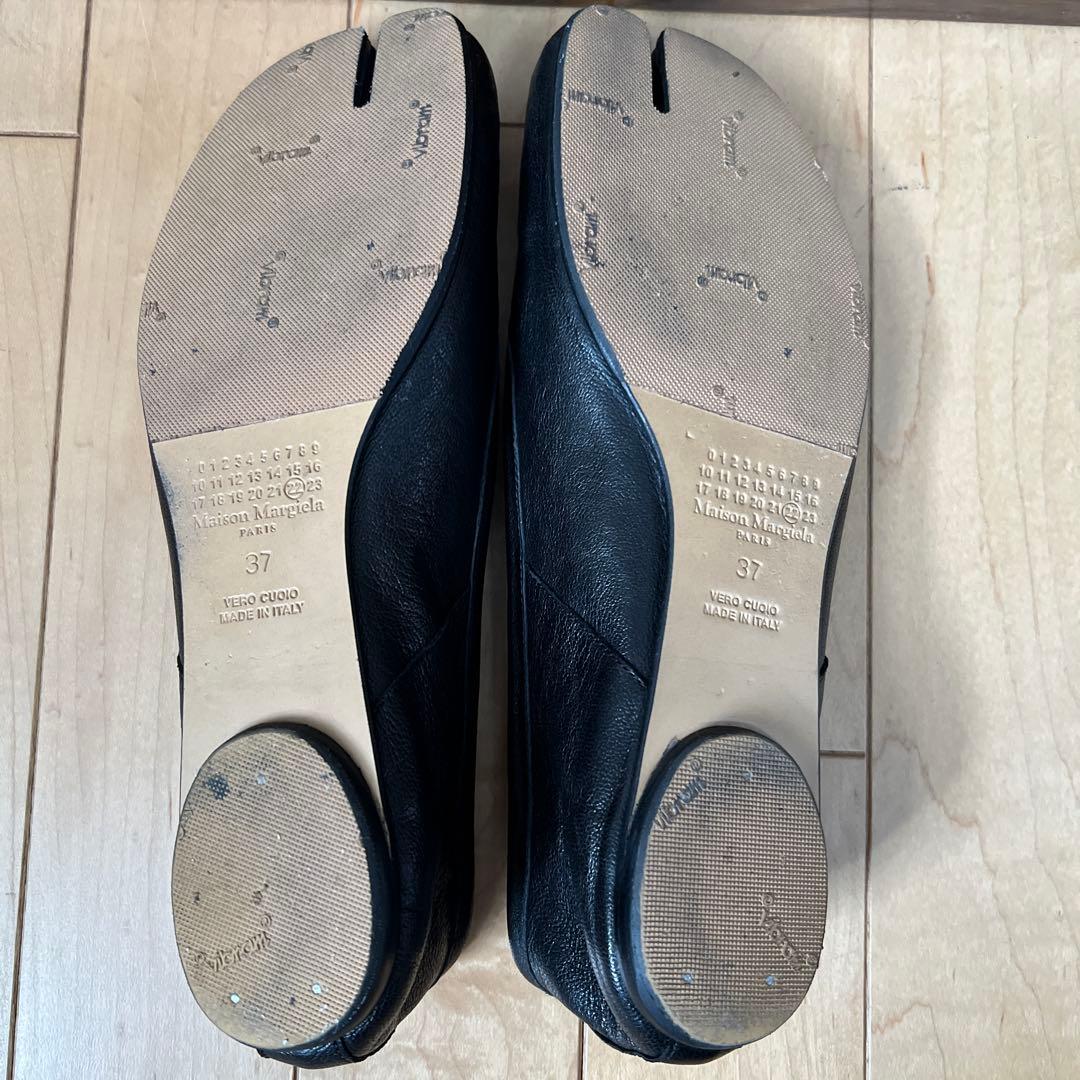 黒足袋バレエシューズ【MaisonMargiela】サイズ23.5〜24cm