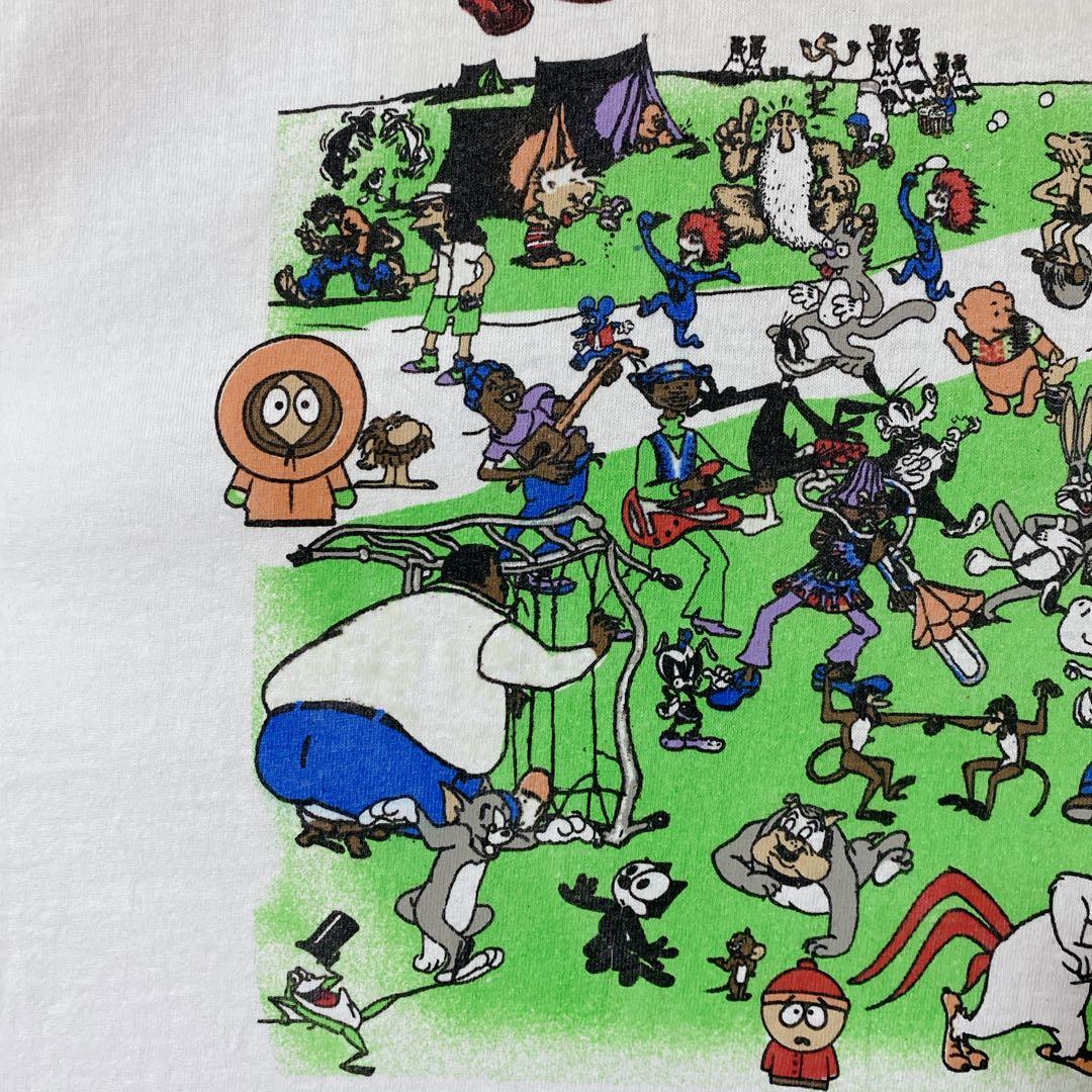 激レア 90s woodstock'99 Tシャツ XL 未使用 アート 洒落