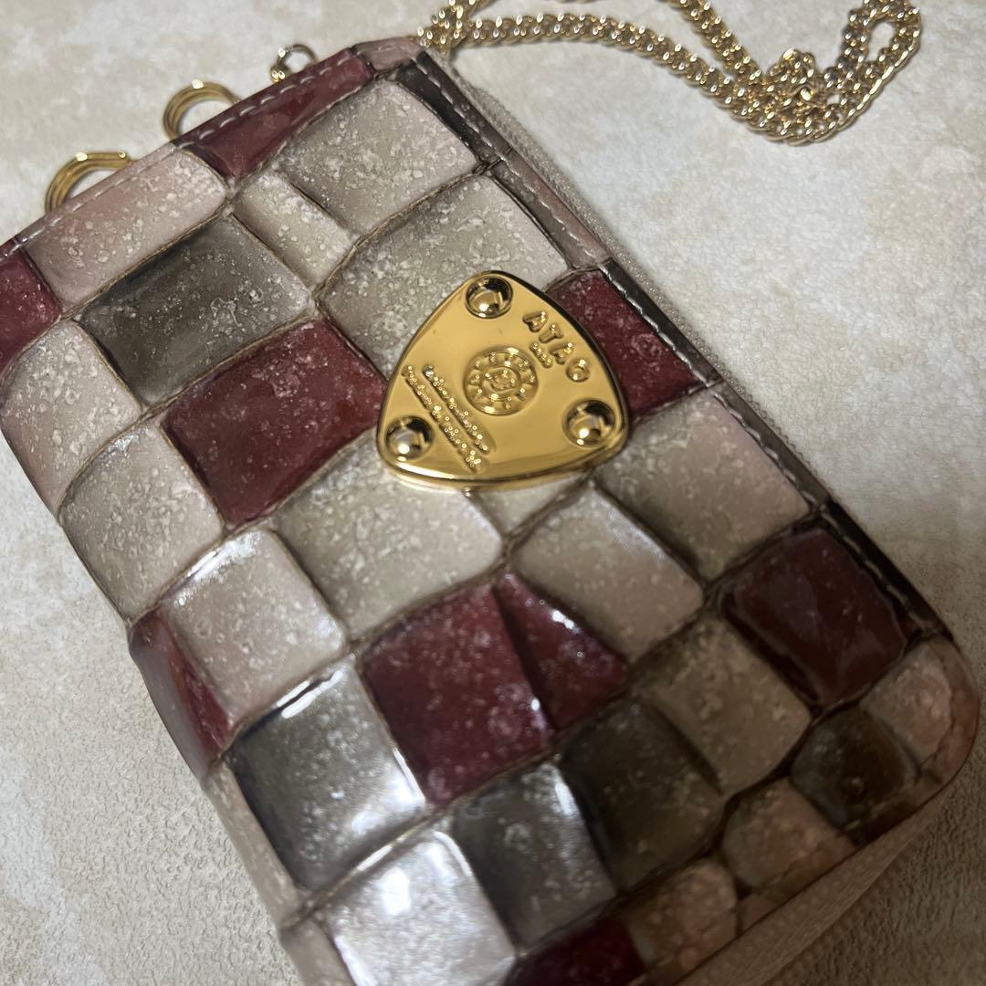 ATAO ベル／キーケース+ミニ財布-アンティークルビー