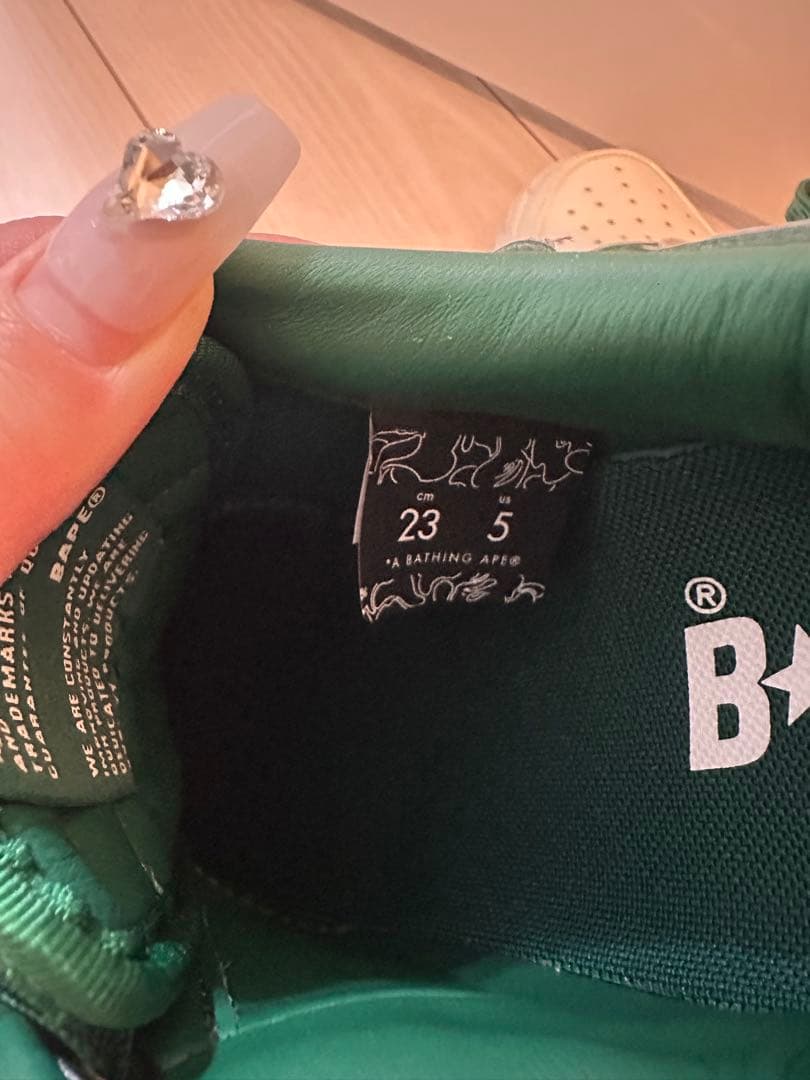 A BATHING APE スニーカー BAPESTA