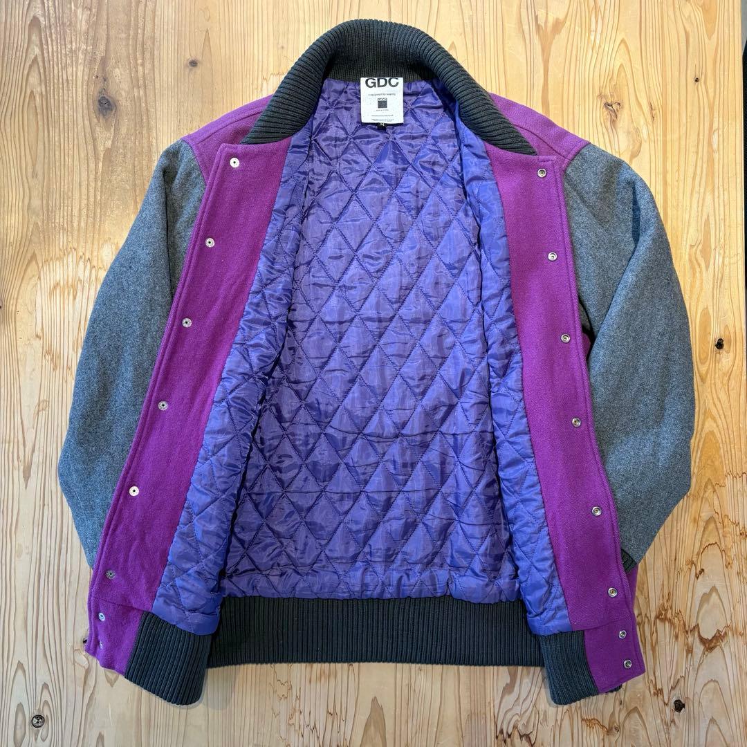 GDC 裏原 スタジャン グランドキャニオン 刺繍 M 紫