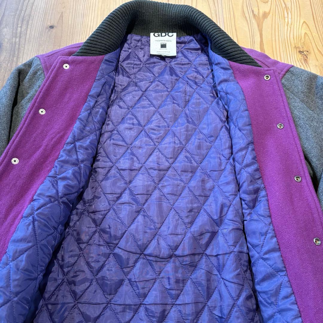 GDC 裏原 スタジャン グランドキャニオン 刺繍 M 紫