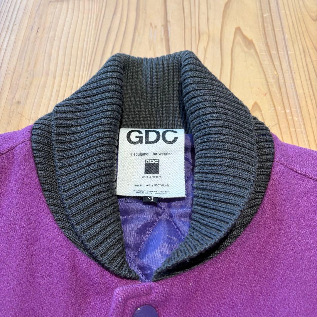 GDC 裏原 スタジャン グランドキャニオン 刺繍 M 紫