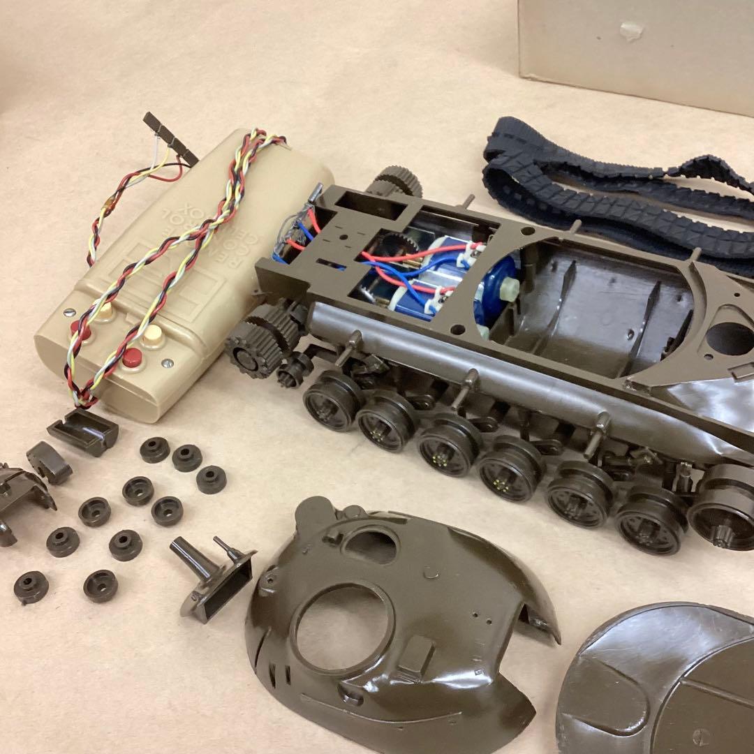 激レア 旧ロゴ タミヤ 1960年代 パットン戦車 リモコンタンク M48A-2