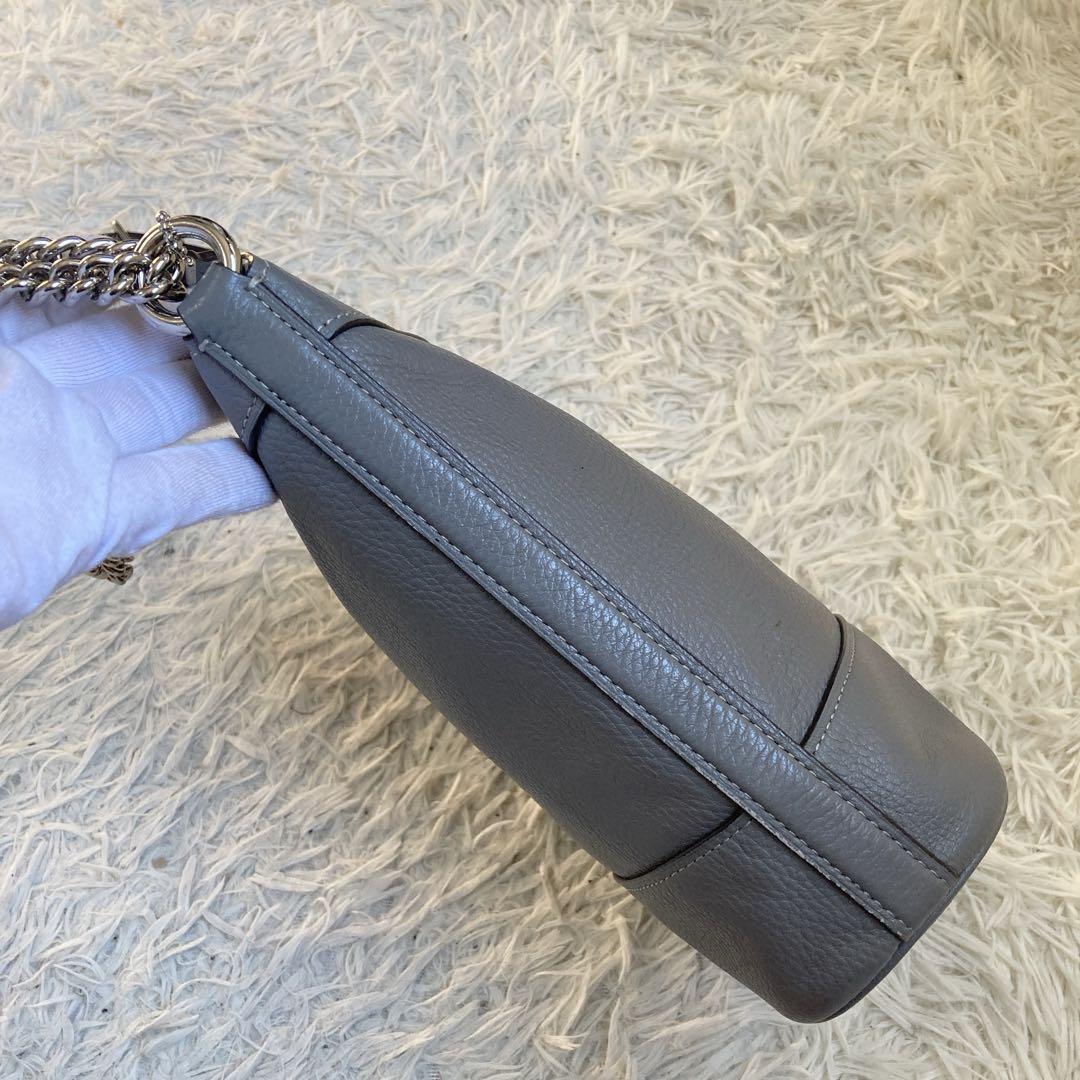 未使用級 COACH ダッフル チェーンショルダー ワンショルダー クロスボディ