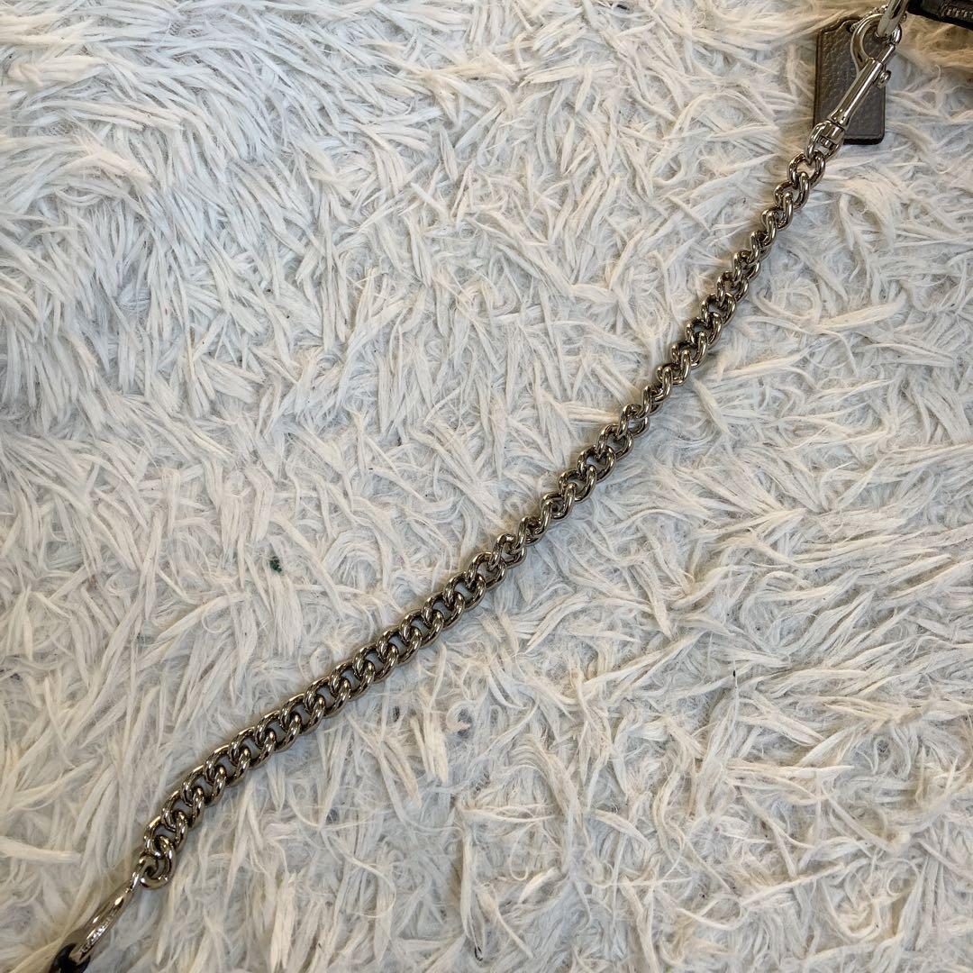 未使用級 COACH ダッフル チェーンショルダー ワンショルダー クロスボディ