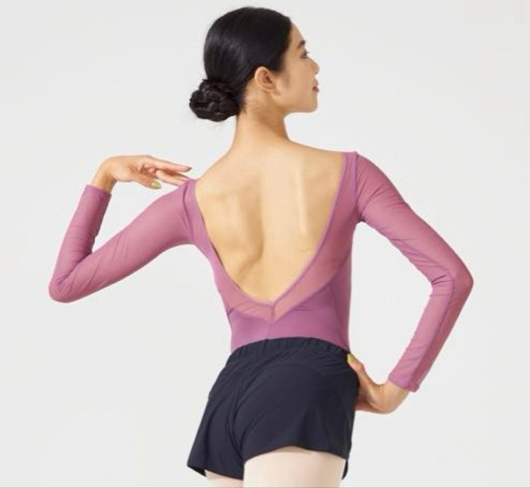 ★新品未使用★チャコットFREED ロングスリーブレオタード