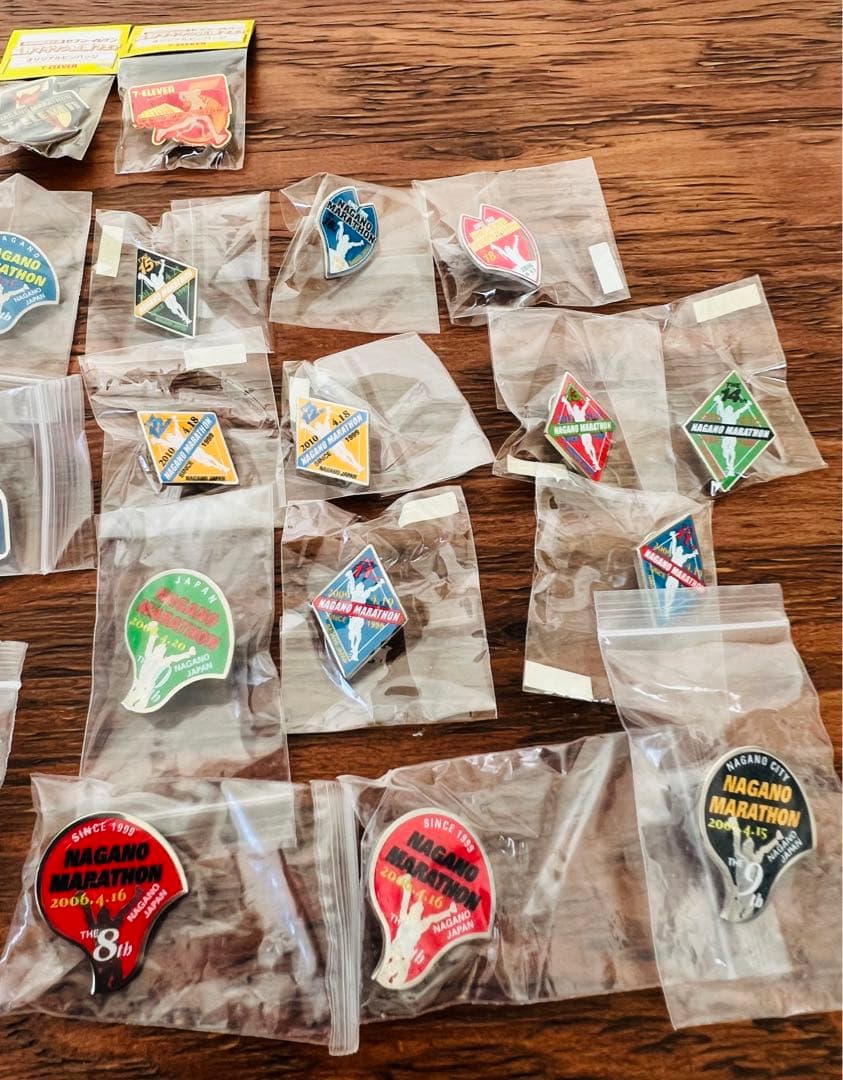 長野マラソン　ピンバッチセット　＆　おまけ　セット