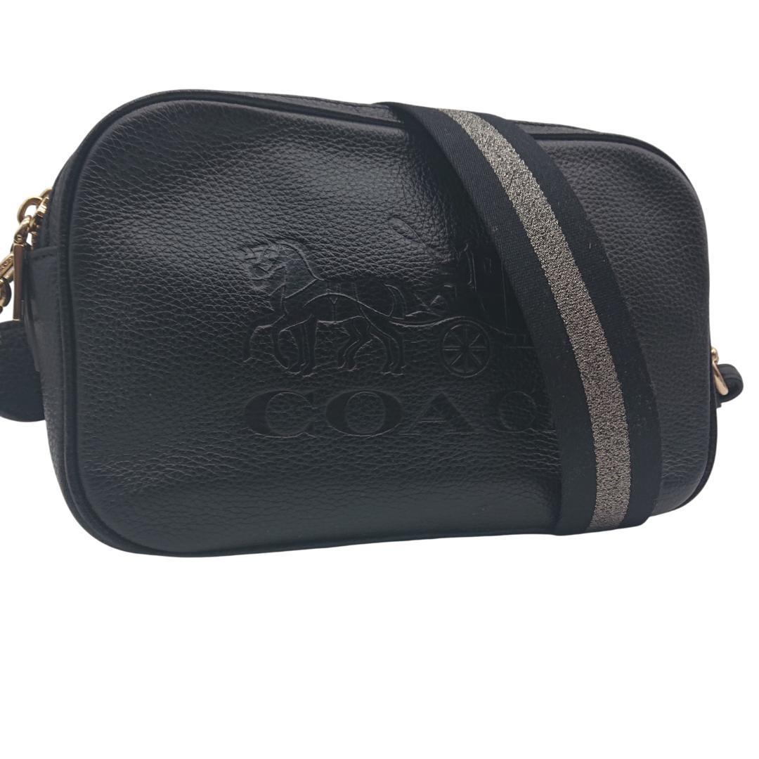 ⭐美品⭐COACH カメラバッグ ホースアンドキャリッジ　ブラック　レザー