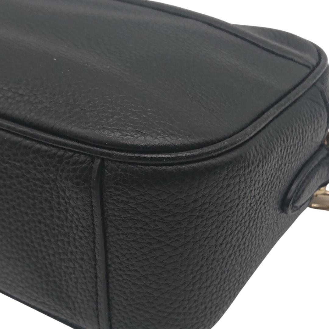 ⭐美品⭐COACH カメラバッグ ホースアンドキャリッジ　ブラック　レザー