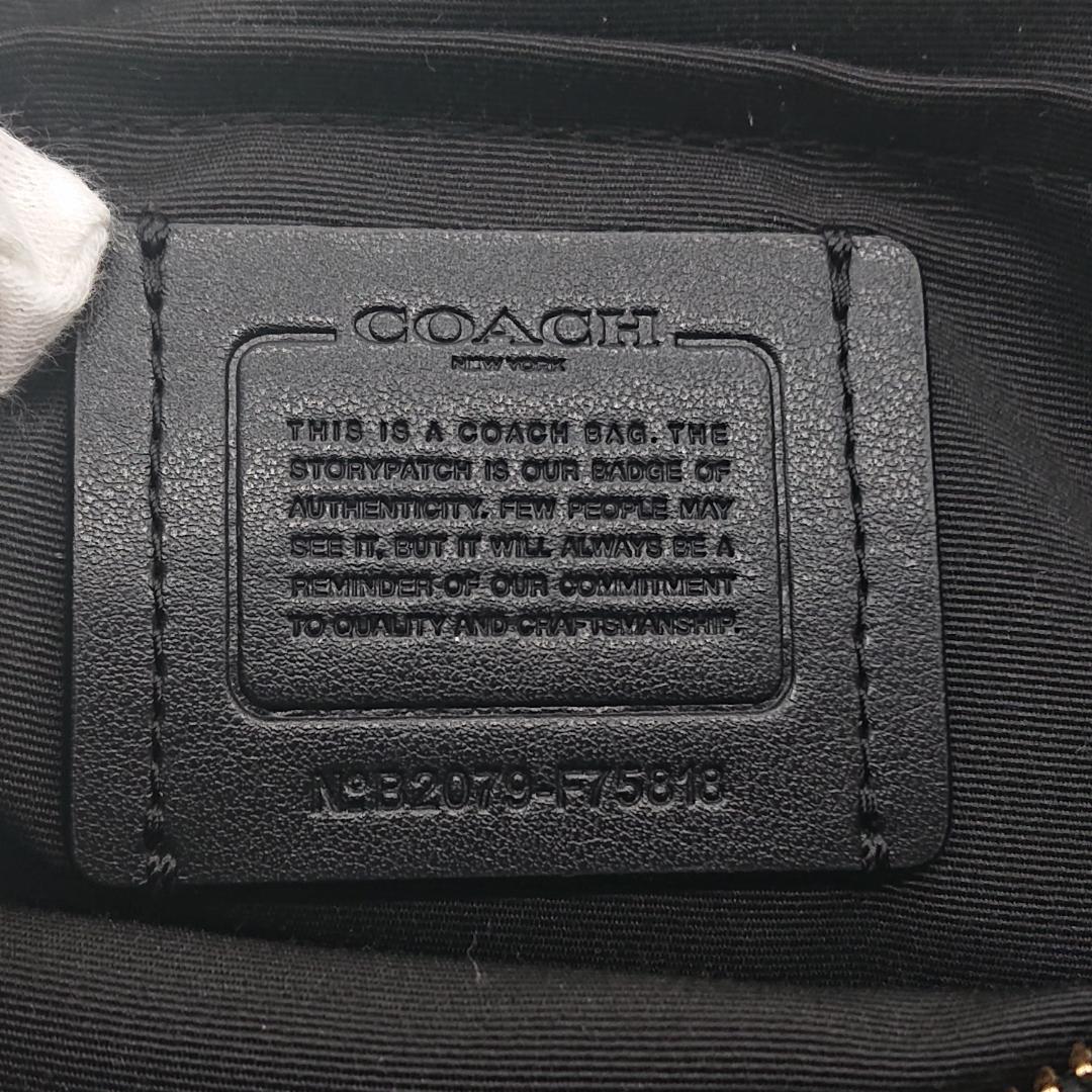 ⭐美品⭐COACH カメラバッグ ホースアンドキャリッジ　ブラック　レザー