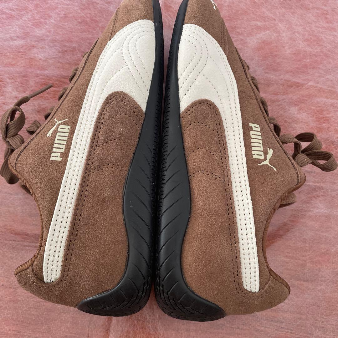 中古品　PUMA プーマ　スピードキャット　スニーカー　ブラウン　25.0cm