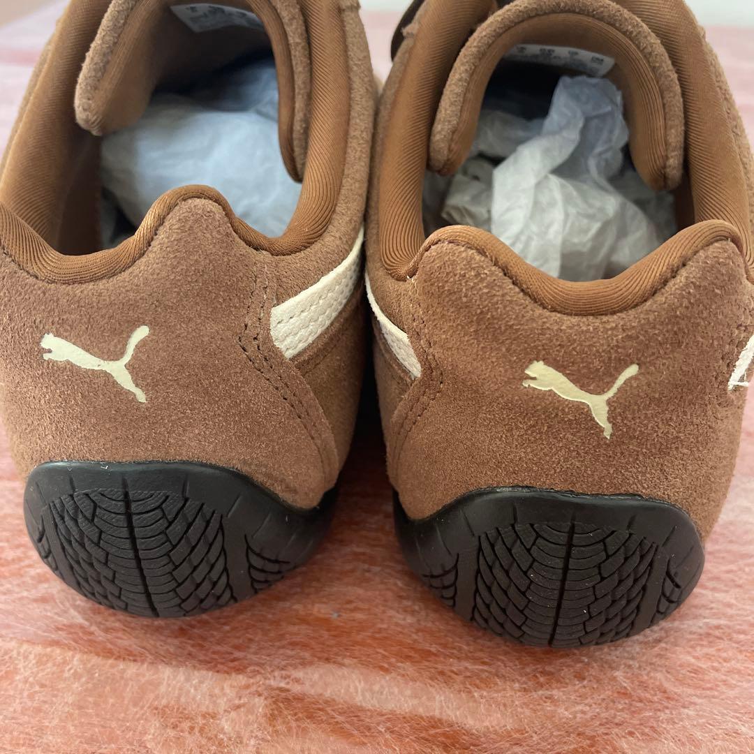 中古品　PUMA プーマ　スピードキャット　スニーカー　ブラウン　25.0cm