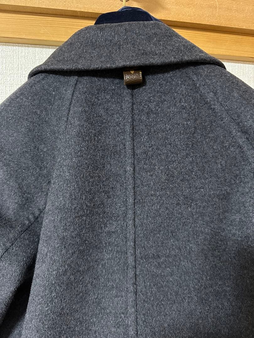 H*読様 LOUIS VUITTON ルイヴィトン　モノグラム　コート　サイズ3