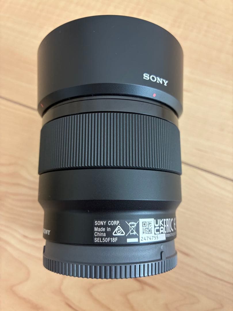SONY SEL50F18F 単焦点レンズ　FE 50mm F1.8