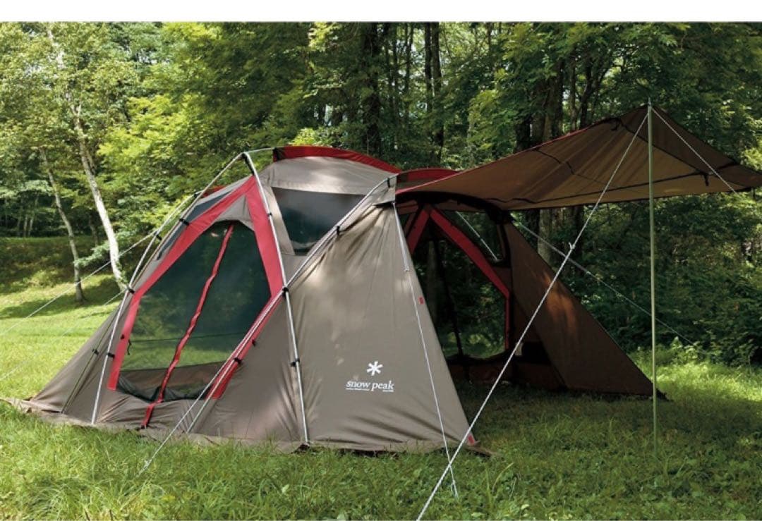 【スノーピーク】リビングシェル+シールドルーフ付き