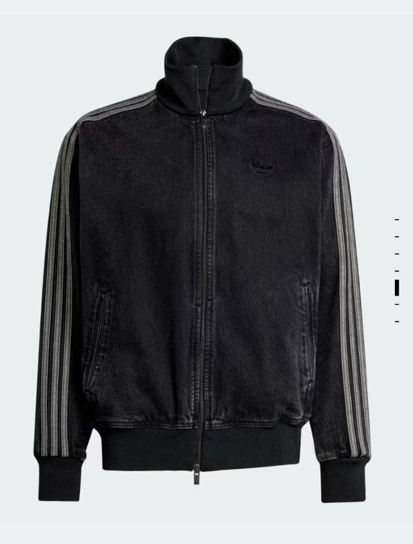 adidas アディカラー デニム ファイヤーバード トラックトップ デニム