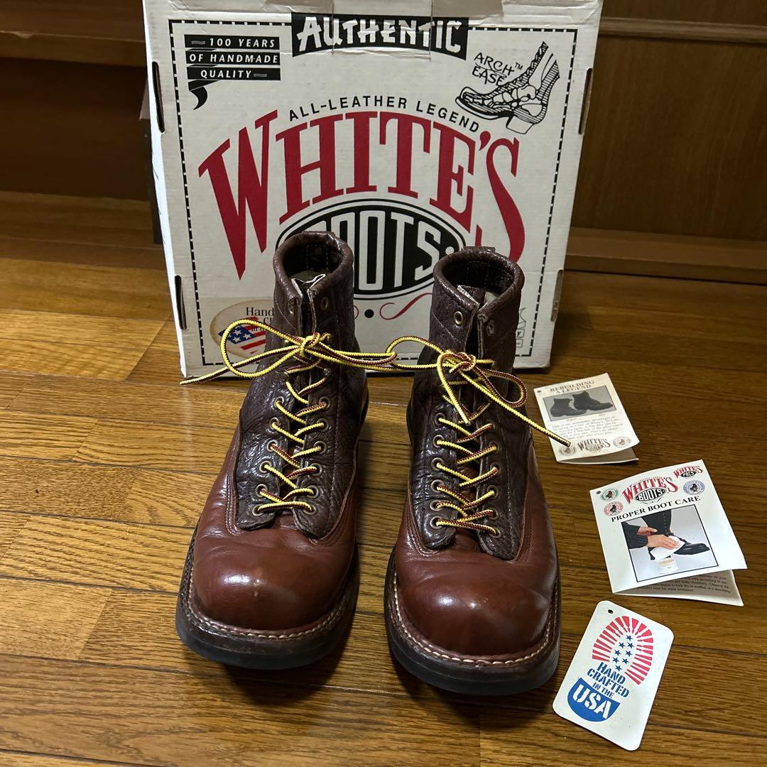 ホワイツ　スモークジャンパー　ツートン　ブルハイドwhite's 送料込み