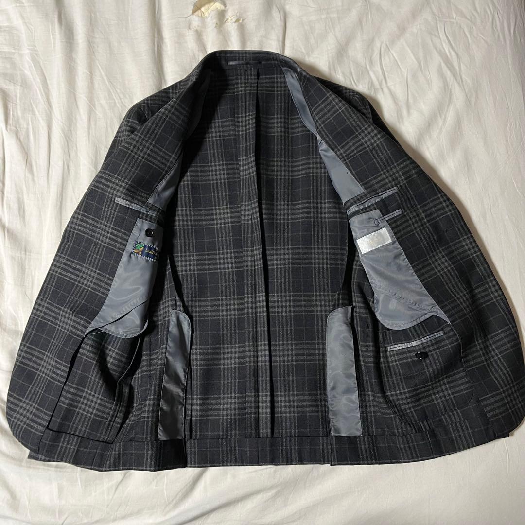 EDIFICE / エディフィス ウールチェックジャケット 42XS