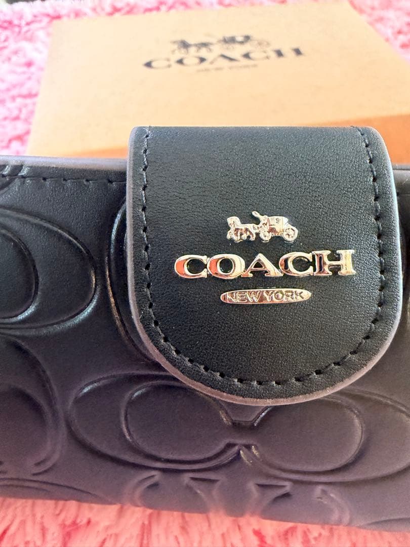 coach 二つ折り財布　新品未使用　プレゼントに♡