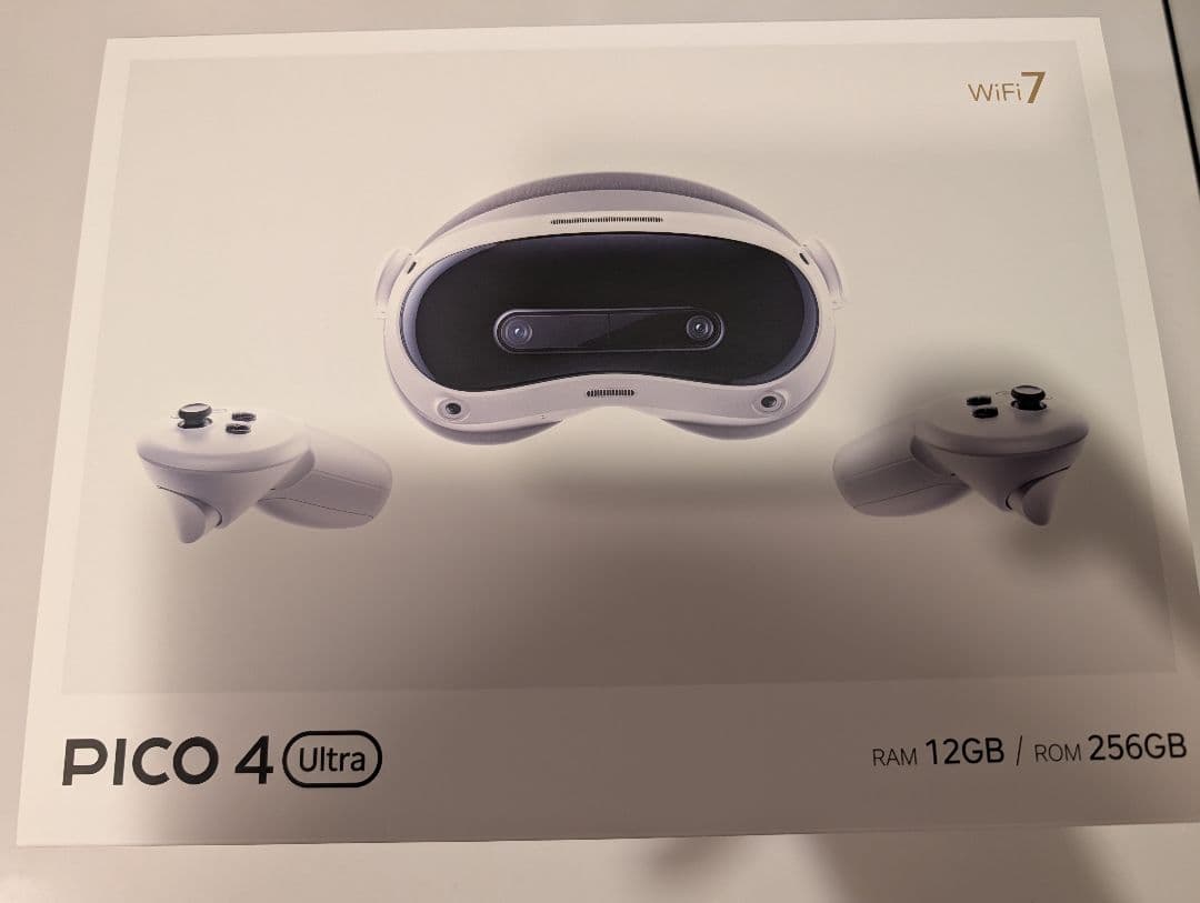 【未使用】PICO4 Ultra ＆ motion tracker 3点