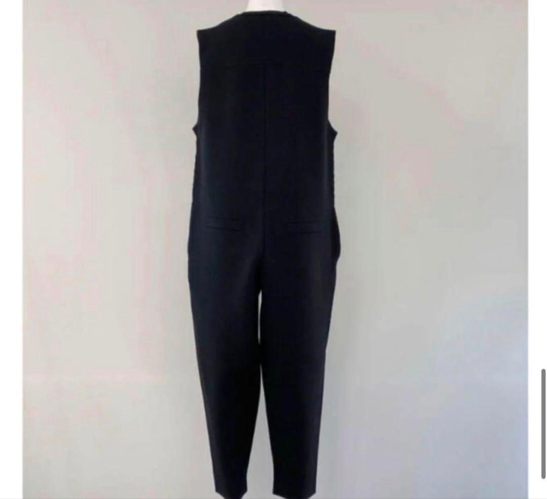 LOHEN ローヘン　ミラノリブニット　オールインワン　ブラック　36 美品