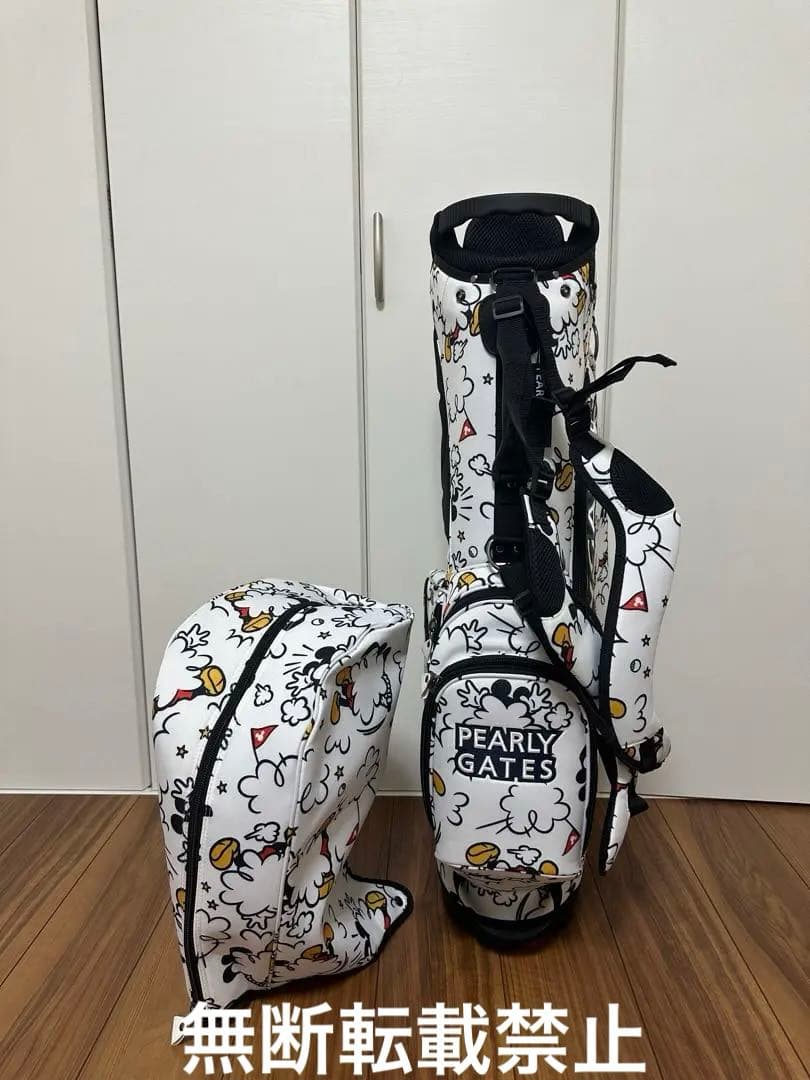 【レア✨】パーリーゲイツ　ミッキーコラボキャディーバック
