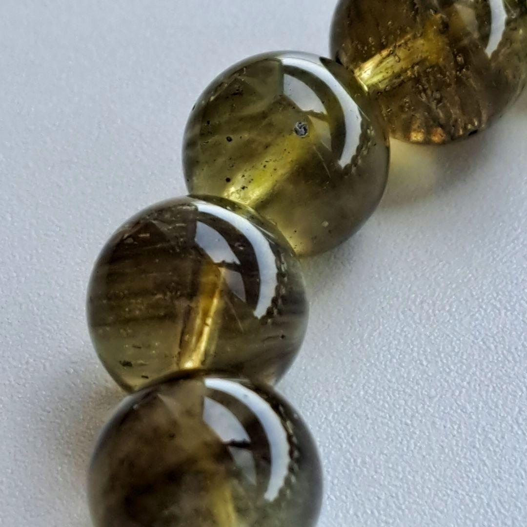 高品質 ブラックラダー リビアングラス 11.8 ブレスレット 箱入