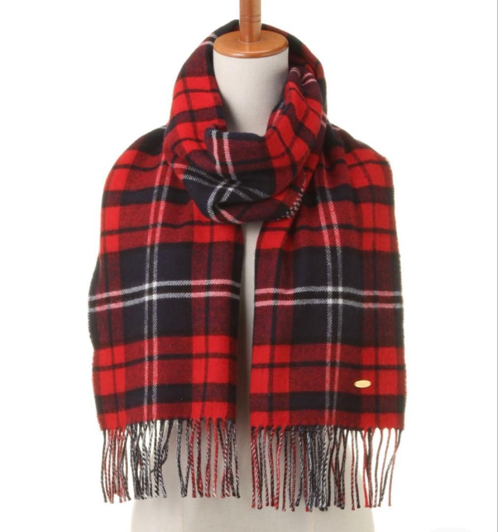 BLUE LABEL CRESTBRIDGE マフラーストール　リバーシブル