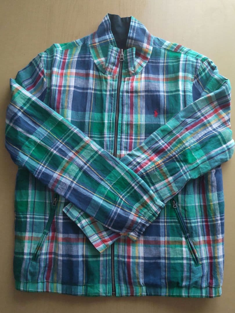 ポロラルフローレン　ジップアップジャケット　リバーシブル　170