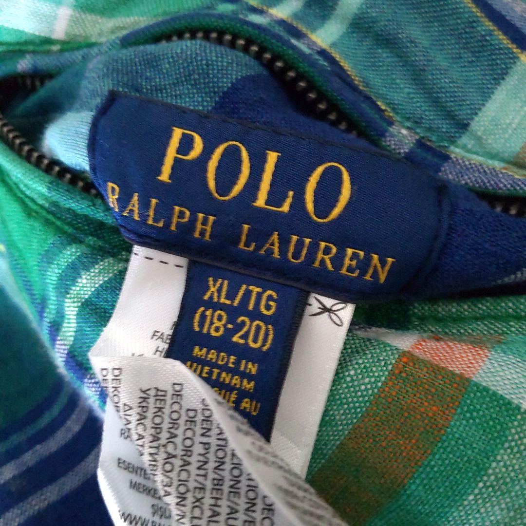 ポロラルフローレン　ジップアップジャケット　リバーシブル　170