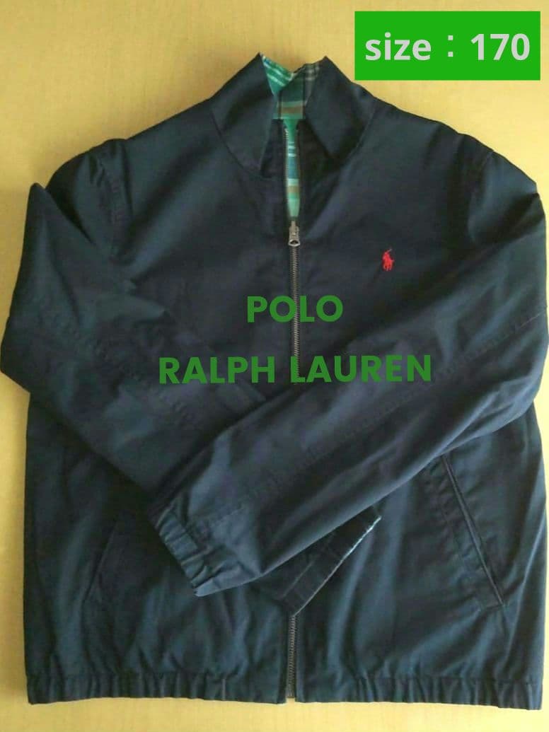 ポロラルフローレン　ジップアップジャケット　リバーシブル　170