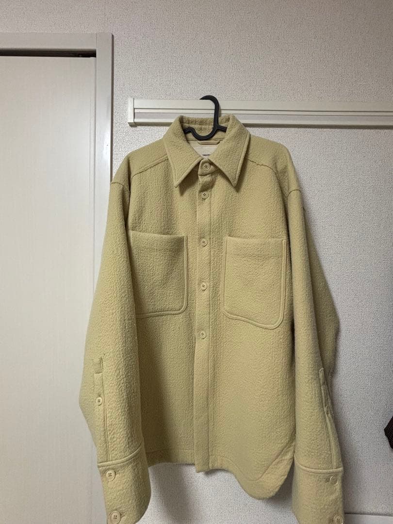 ジャケット・アウター Heavy Wool Jacket 38 CRM
