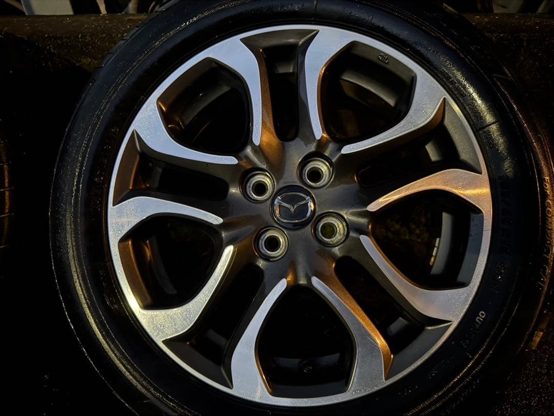 マツダ純正ホイール　デミオDJ5 XDツーリング16インチのタイヤの4本セット
