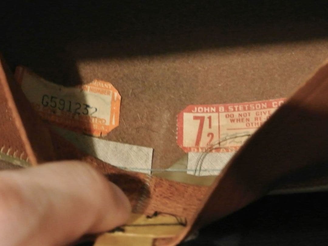 帽子 40s Vintage Stetson No.1 Quality 60cm