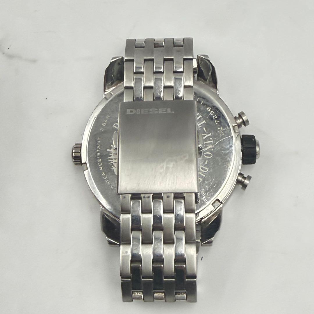 【新品電池】 海外限定 ディーゼル 腕時計 リトルダディ DZ-7259 クロノ