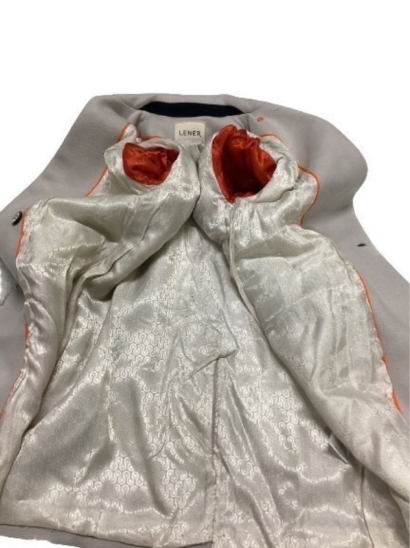 レネール チェスターコート オーバーサイズ 裏地総柄 フランスのコートブランド