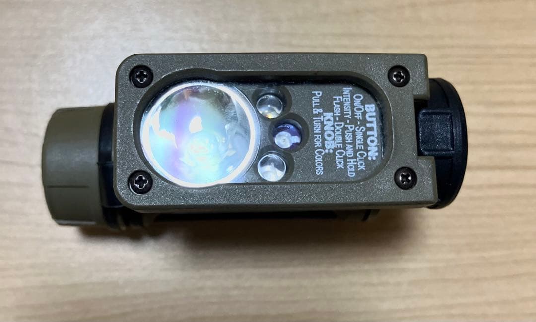 ストリームライト　サイドワインダーコンパクト(ヘルメットアダプター付き)