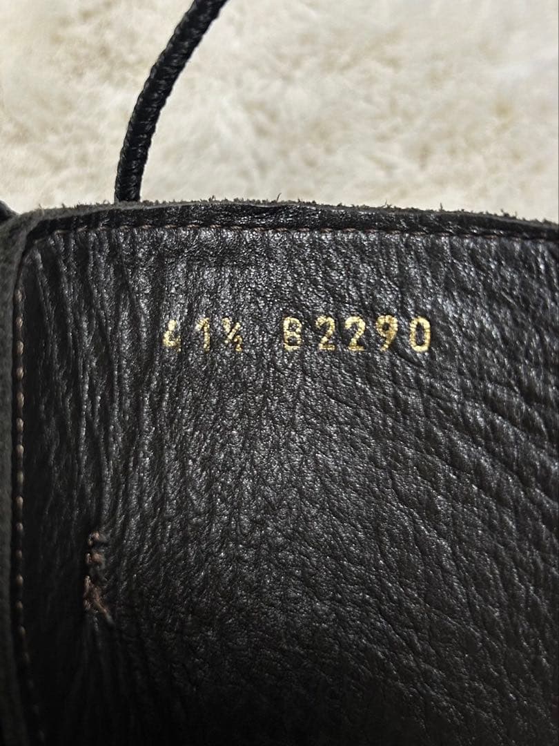 BUTTERO/ブッテロ/レースアップブーツ/size41.5/黒/サイドジップ