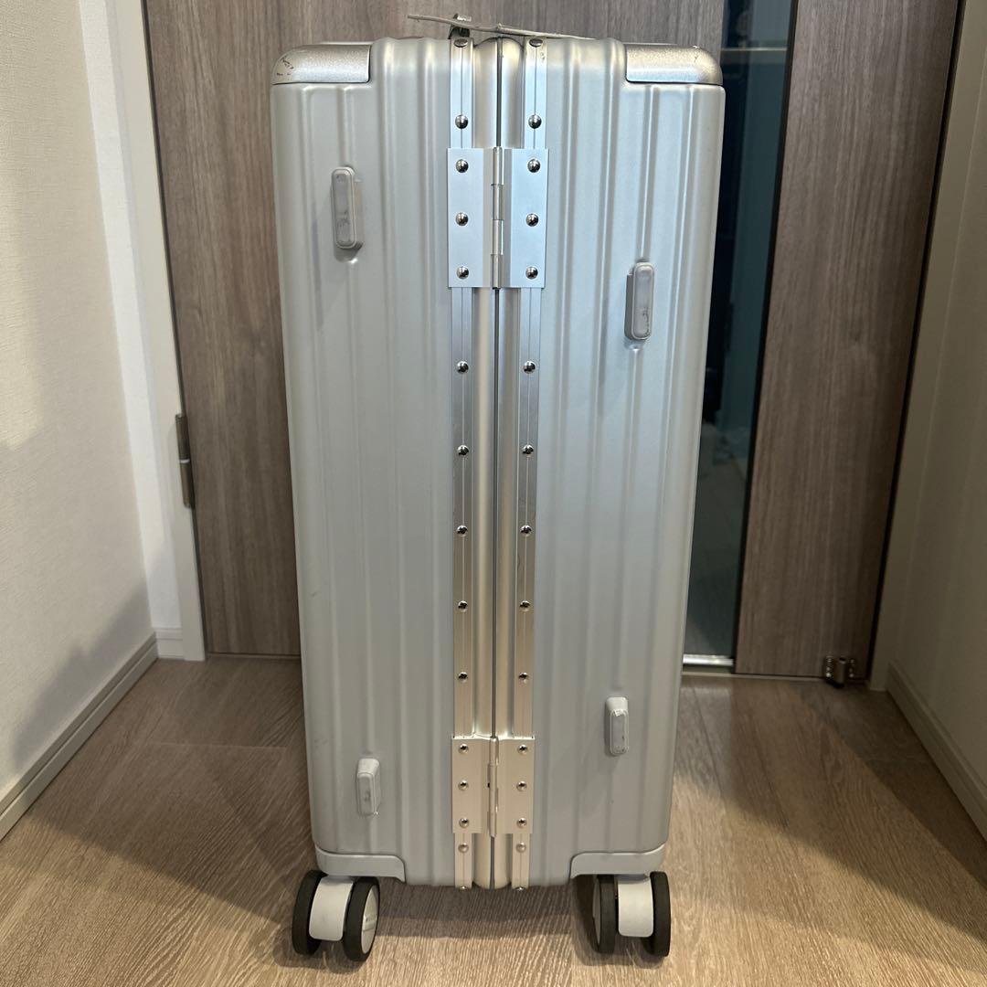 Libetee スーツケース Mサイズ マットシルバー