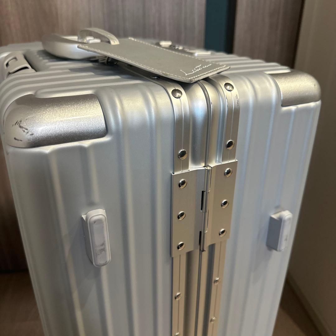 Libetee スーツケース Mサイズ マットシルバー