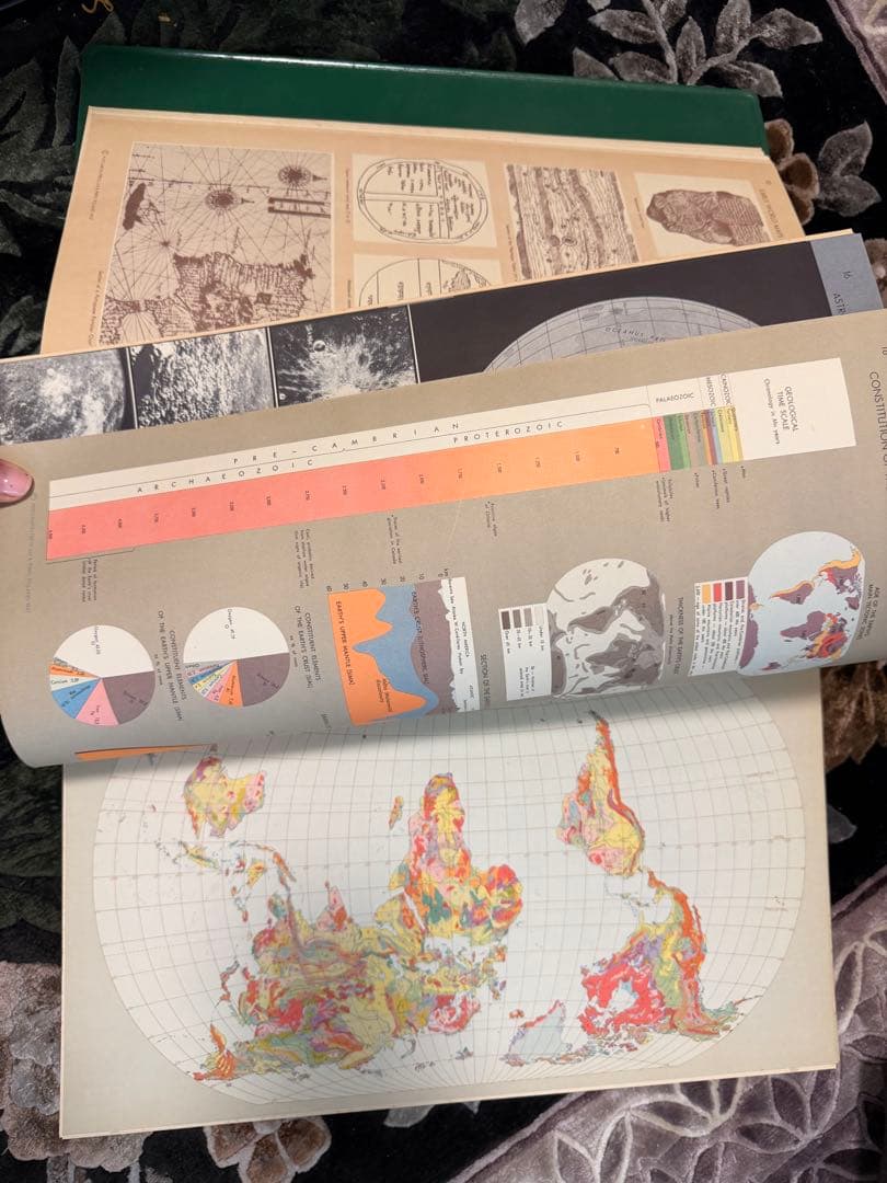 地図・旅行ガイド PERGAMON WORLD ATLAS 1968