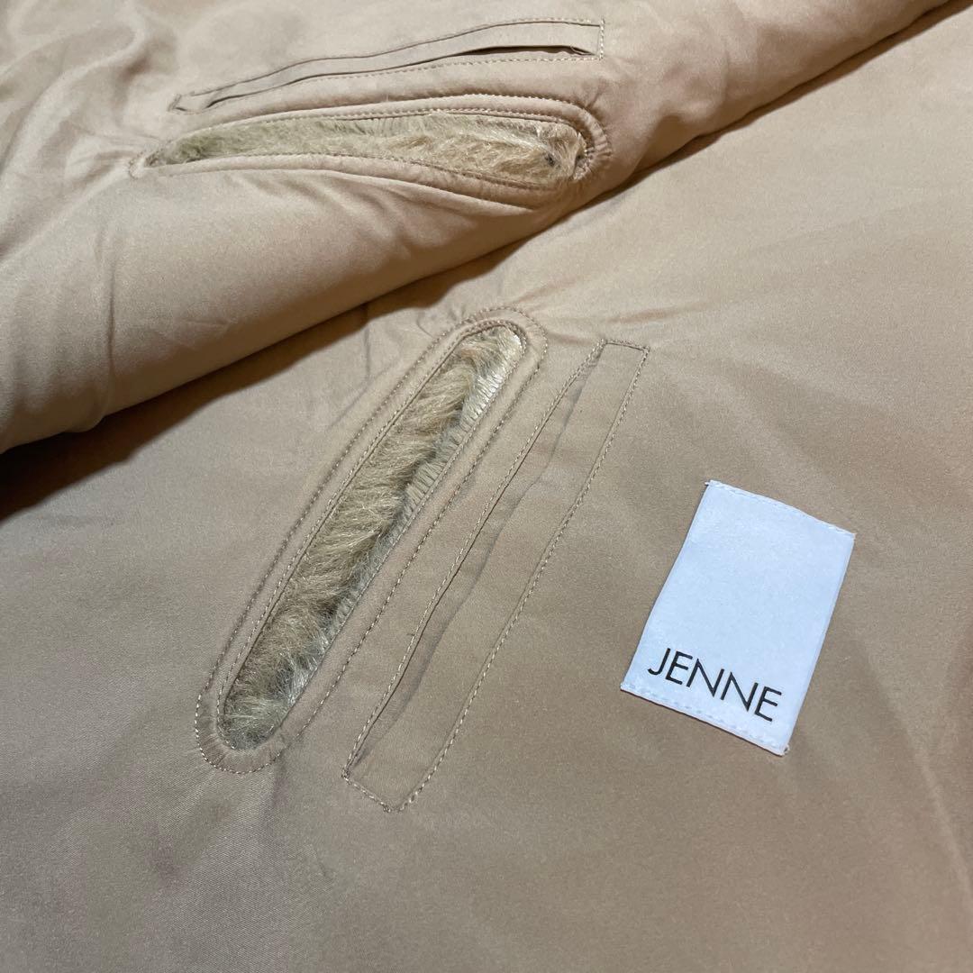 eum様　JENNE ベージュ ファー風 ポンチョ・ケープコート