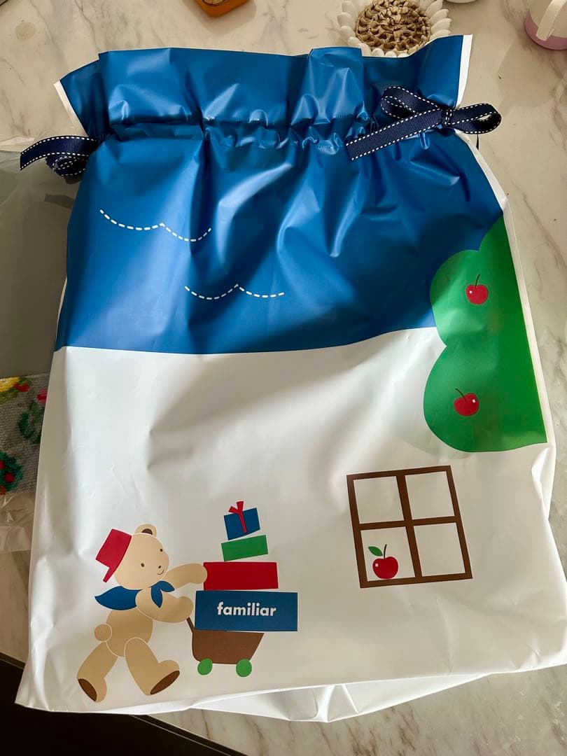 FEILER × familiar フェイラーファミリア トートバックB 包装袋