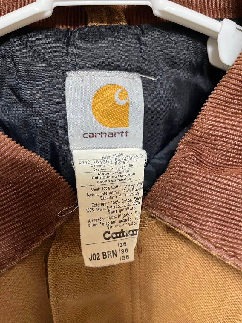 Carhartt カーハートカバーオール ダックデトロイトジャケットsz36