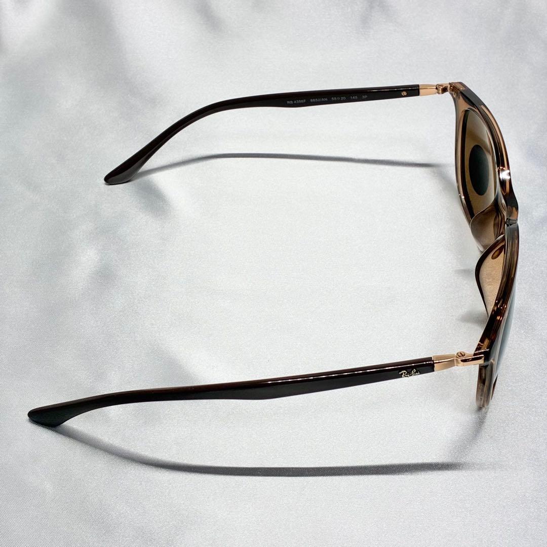 RB4386F 6652/AN レイバン サングラス クロマンス 偏光 ブラウン