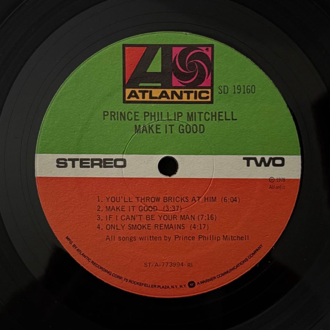 【Make It Good / Phillip Mitchell】LP
