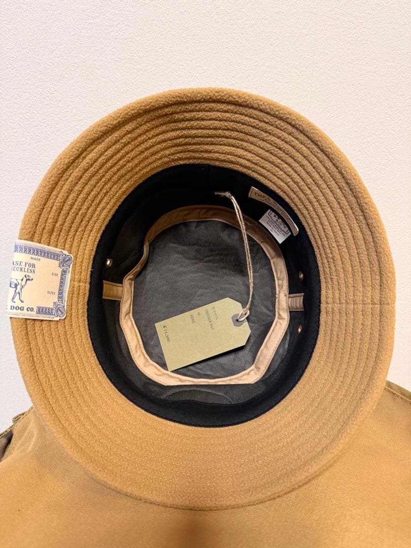 THE HW DOG & CO. バケットハット ベージュ