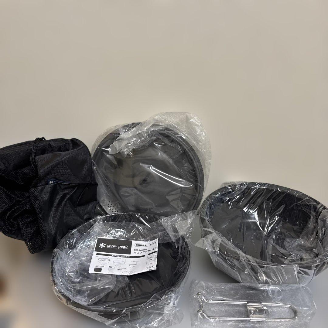  peak &CAMPバーナー &ヤエンクッカー1500セット