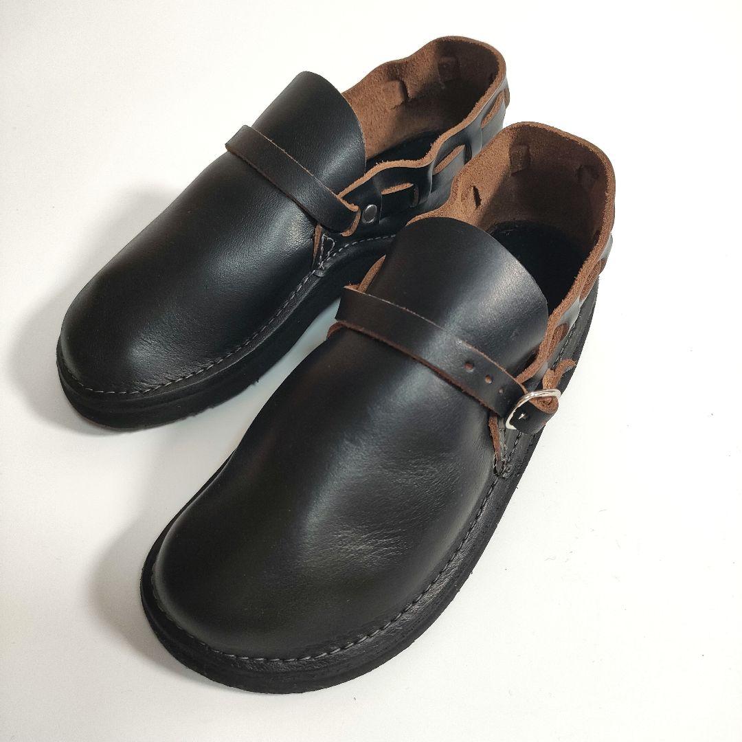 Fernando Leather ミドルイングリッシュ ブラック サイズ6